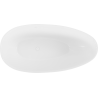 Mexen Milano laisvai stovinti vonia iš konglomerato 150 x 82 cm, balta blizgi - 57301508510