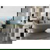 Mexen Milano laisvai pastatoma vonia iš konglomerato 170 x 86 cm, betono matinis - 57301708561
