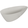 Mexen Milano laisvai pastatoma vonia iš konglomerato 170 x 86 cm, betono matinis - 57301708561