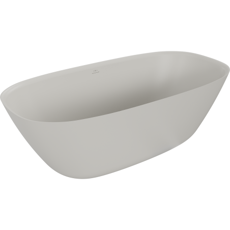 Mexen Como laisvai pastatoma konglomerato vonia 150 x 82 cm, matinė betonas - 57311508261