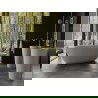 Mexen Como laisvai pastatoma konglomerato vonia 150 x 82 cm, matinė betonas - 57311508261