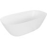 Mexen Como laisvai stovinti vonia iš konglomerato 170 x 82 cm, balta matinė - 57311708200