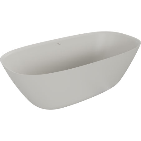 Mexen Como laisvai pastatoma vonia iš konglomerato 170 x 82 cm, matinis betonas - 57311708261