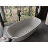 Mexen Como laisvai pastatoma vonia iš konglomerato 170 x 82 cm, matinis betonas - 57311708261
