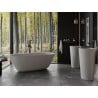 Mexen Como laisvai pastatoma vonia iš konglomerato 170 x 82 cm, matinis betonas - 57311708261
