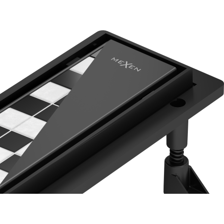Mexen Flat ABS linijinis nutekėjimas 2in1 90 cm, juodas - 1769090