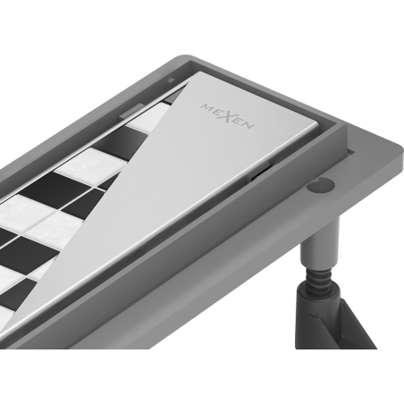 Mexen Flat ABS linijinis kanalizacijos nutekėjimas 2in1 60 cm, nerūdijantis - 1069060