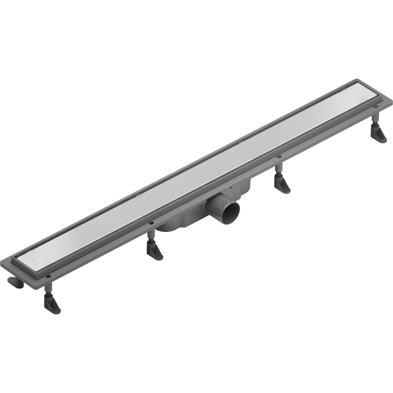 Mexen Flat Abs Plokščias ABS linijinis nutekėjimas 2w1 70 cm, inox - 1069070