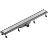 Mexen Flat ABS linijinis stovėjimas 2-in-1 70 cm, inox- 1069070