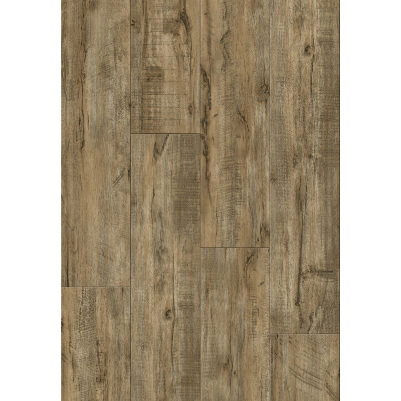 Mexen El Paso vinilinės plokštės 1240 x 182 mm SPC 6,5 mm, IXPE pagrindas 1,5 mm, 4 V-Fuga, Riešutas - F1069-1240-182-505-4V1-03