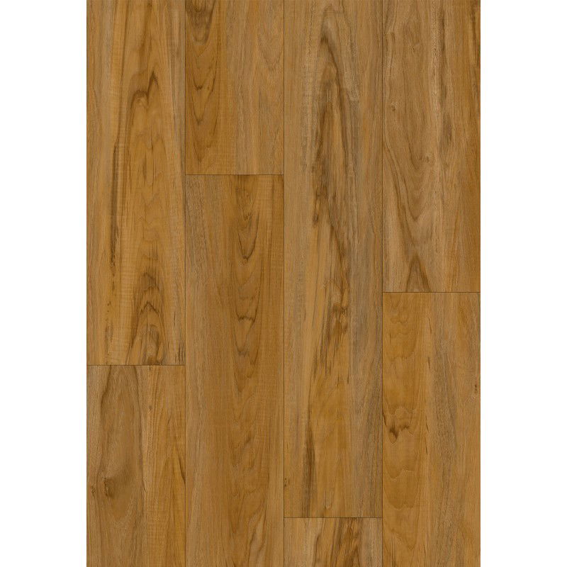 Mexen Norfolk vinilinės plokštės 1240 x 182 mm SPC 6,5 mm, pagrindas IXPE 1,5 mm, 4 V kraštai, Teak - F1093-1240-182-505-4V1-08