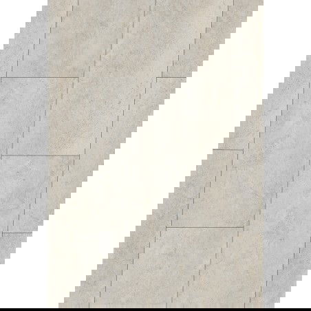 Mexen Baltijos pilka vinilo plokštė 610 x 305 mm SPC 6,5 mm, IXPE 1,5 mm, 4 V-fuga, Travertinas - F1158-0610-305-505-4V1-90