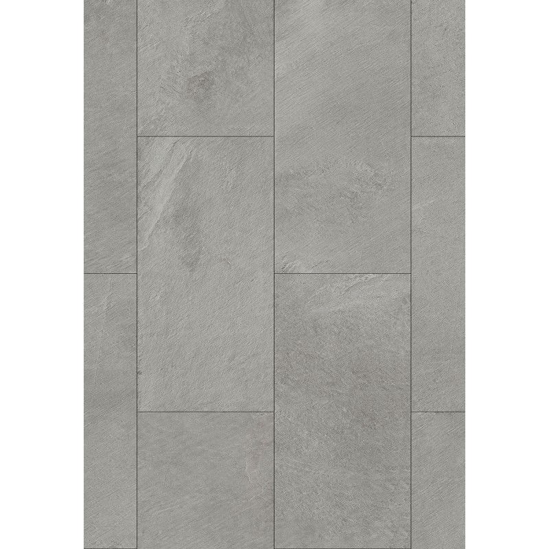 Mexen Grey Leaf vinilinės plokštės 610 x 305 mm SPC 6,5 mm, IPEX 1,5 mm, 4 V-Fuga, Šiferis - F1163-0610-305-505-4V1-90