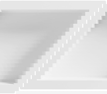 Mexen X-Wall-S nišinė lentyna SMC su flanšu 35,5 x 40,7 cm, balta - 1901354109