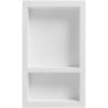 Mexen X-Wall-S nišinė lentyna SMC su apvadu 68,6x40,7 cm, balta - 1901694109
