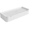 Mexen X-Wall-S sieninė lentyna SMC 30 x 12,7 cm, balta - 1901301305