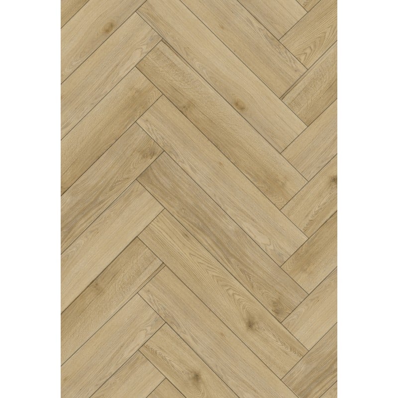 Mexen Charter Oak vinilinės plokštės eglutės raštu 635 x 127 mm SPC 6,5 mm, pagrindas 1,5 mm, 4 V-Fuga, Ąžuolas - F1169-0635-12?