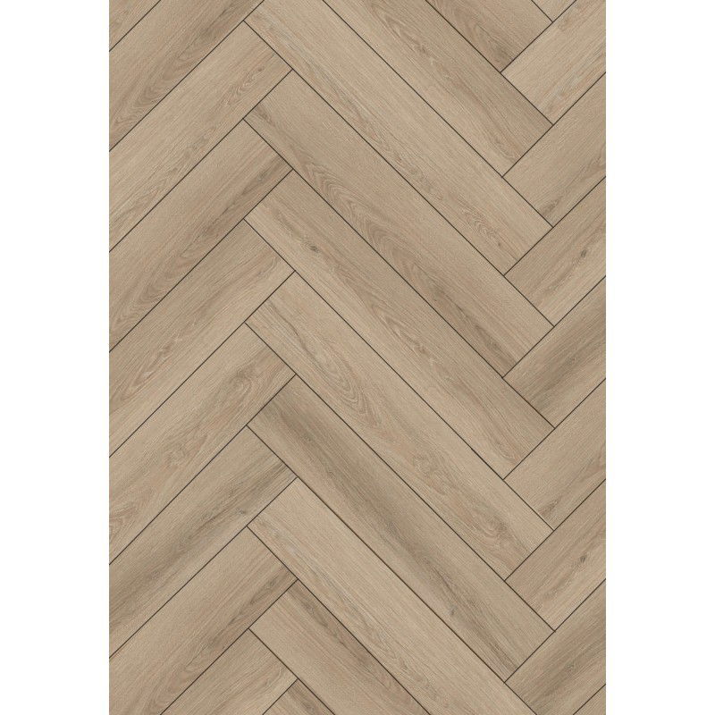 Mexen Palmdale vinilinės plokštės eglutės raštas 635 x 127 mm SPC 6,5 mm, IPEX 1,5 mm pagrindas, 4 V-Fuga, Ąžuolas - F1180-0635?