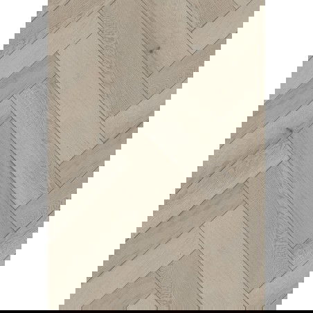 Mexen Wind Cave vinilinės plokštės eglutė 635 x 127 mm SPC 6,5 mm, PEX pagrindas 1,5 mm, 4 V-Fuga, Ąžuolas