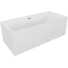 Mexen Vigo laisvai pastatoma vonia 178,5 x 80 cm, balta, auksinis persipylimas - 51251788000-50