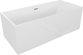 Mexen Vigo vonia laisvai stovinti 178,5 x 80 cm, balta, rožinis auksas - 51251788000-60