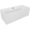 Mexen Vigo laisva vonia 178,5 x 80 cm, balta, juodos perla - 51251788000-70