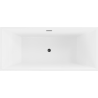 Mexen Vigo laisvai stovinti vonia 178,5 x 80 cm, balta/juoda, juodas nutekėjimas - 51251788075-70