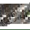 Mexen Onyx-01 savarankiška plautuvė iš konglomerato 45 x 45 cm, balta matinė - 26524500
