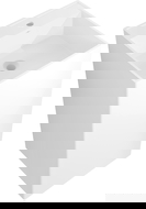 Mexen Belen laisvai pastatomas praustuvas iš konglomerato 45 x 45 cm, baltas matinė - 26604500