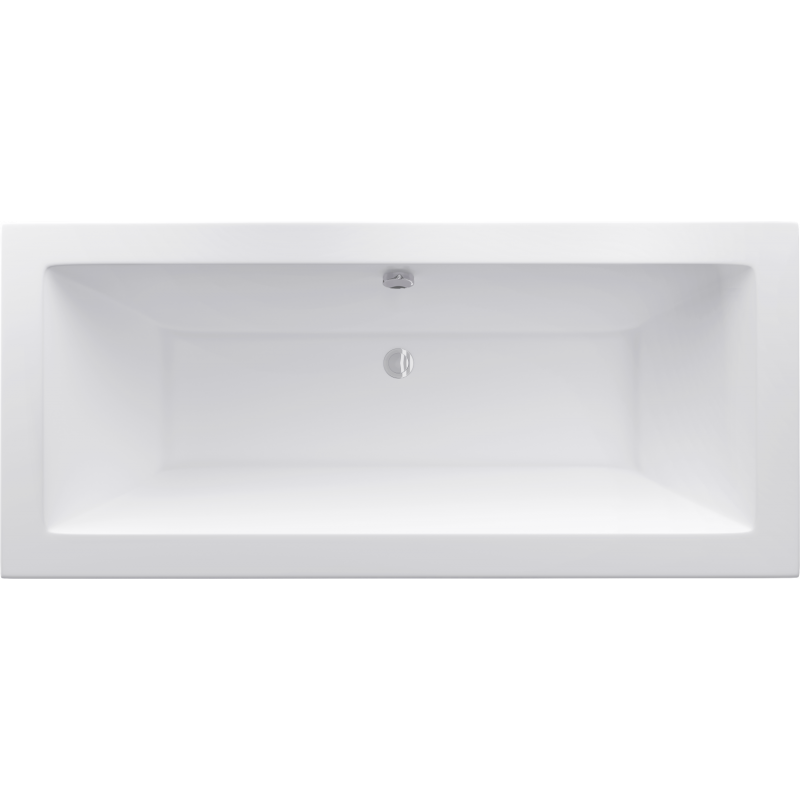 Mexen Cube stačiakampė vonia 180 x 80 cm su apdaila, balta - 55051808000X