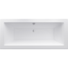 Mexen Cube stačiakampė vonia 170 x 80 cm su korpusu, Balta - 55051708000X