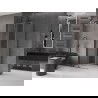 Mexen Velar stumdomas dušo kabina 120 x 120 cm, skaidri, tamsus metalas - 871-120-120-01-95