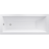 Mexen Cubik stačiakampė vonia 150 x 70 cm su korpusu, Balta - 55031507000X