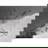 Mexen Velar stumdomas dušo kambarys 120 x 80 cm, skaidrus, karinis metalas - 871-120-080-01-95