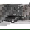 Mexen Velar stumdomas dušo kabinas, 130 x 70 cm, skaidrus, ginklo metalas - 871-130-070-01-95