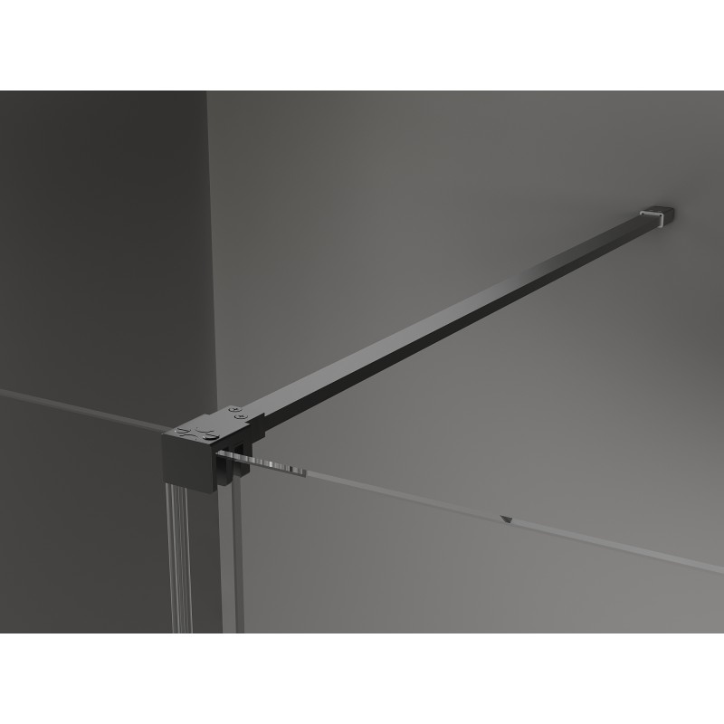 Mexen Velar 130 x 70 cm stumdomas dušo kabina, skaidrus, gun metal - 871-130-070-01-95