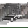 Mexen Velar stumdomas dušo kabinas 160 x 100 cm, skaidrus, šlifuotas nikelis - 871-160-100-01-97