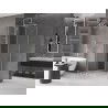 Mexen Velar stumdomas dušo kabina 100 x 100 cm, skaidrus, šlifuotas nikelis - 871-100-100-01-97