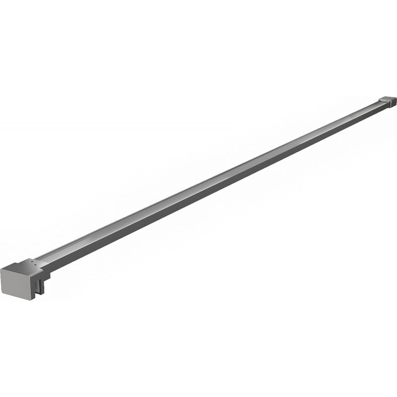 Mexen paprastas laikiklis dušo sienelės 6-8 mm, gunmetal - 800-01-95