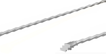 Mexen tiesus laikiklis dušo sienelei 6-8 mm, šlifuotas nikelis - 800-01-97