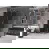 Mexen Velar stumdomoji dušo kabina 90 x 90 cm, grafitas, chromas - 871-090-090-41-01