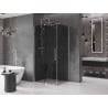 Mexen Velar slydimo dušo kabina 100 x 120 cm, grafitas, chromas - 871-100-120-41-01