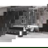 Mexen Velar stumdoma dušo kabina 140 x 70 cm, grafitas, chromas - 871-140-070-41-01