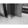 Mexen Velar slankiojanti dušo kabina 90 x 90 cm, grafitas, balta - 871-090-090-41-20