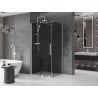 Mexen Velar stumdomas dušo kabinas 110 x 85 cm, grafitas, balta - 871-110-085-41-20