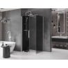 Mexen Velar stumdomas dušo kabinas 110 x 85 cm, grafitas, balta - 871-110-085-41-20