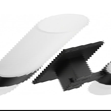 Mexen Vane dantų šepetėlių puodelis, juodas - 7020938-70