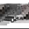 Mexen Velar stumdomas dušo kabina 120 x 120 cm, grafitas, balta - 871-120-120-41-20