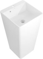Mexen Neva laisvai pastatomas praustuvas iš konglomerato 45 x 45 cm, baltas matinis - 26614500