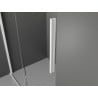 Mexen Velar stumdomo dušo kabina 130 x 85 cm, grafitas, balta - 871-130-085-41-20